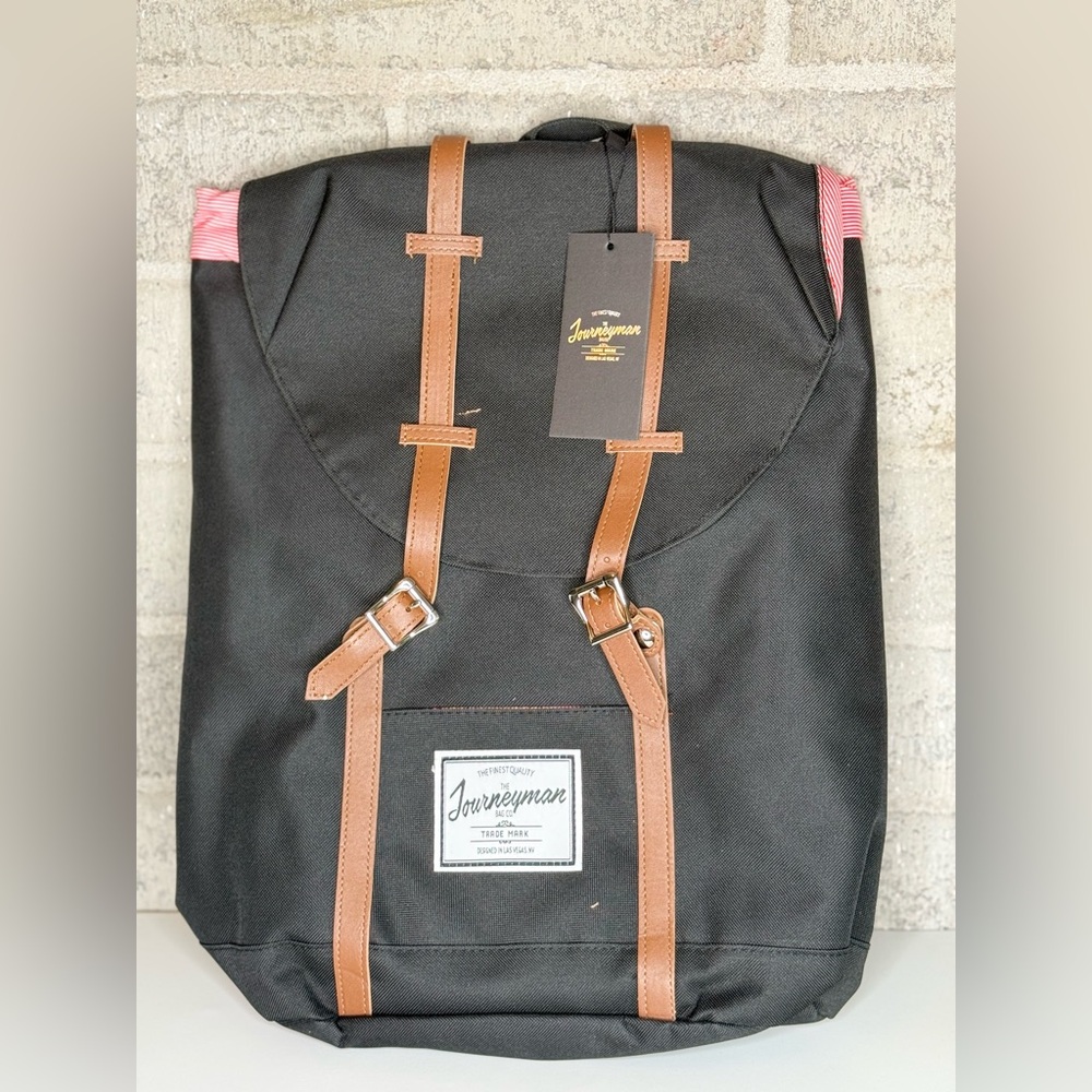 Black and Brown Men's Backpack